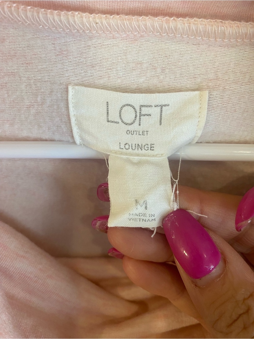 LOFT Blush Cowl Neck Lightweight Sweater - Picture 3 of 8